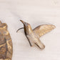 Vintage Medium Circular Brass Bird & Floral Sundial