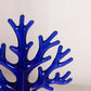 Vintage Medium Cobalt Blue Glass Moon & Star Jewelry Tree