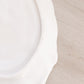 Vintage Medium Fostoria White Milk Glass Jenny Lind Cameo Tray