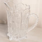 Vintage Medium LE Smith Clear Glass Thistle Pitcher