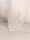 Vintage Medium LE Smith Clear Glass Thistle Pitcher