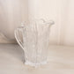 Vintage Medium LE Smith Clear Glass Thistle Pitcher