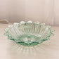 Vintage Medium Light Green Petal Bowl