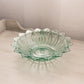 Vintage Medium Light Green Petal Bowl
