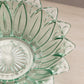 Vintage Medium Light Green Petal Bowl