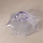 Vintage Medium Neodymium Purple Ruffled Bowl