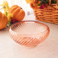 Vintage Medium Pink Depression Glass Optic Bowl