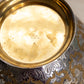 Vintage Medium Silver and Gold Tone Bowl with Fancy Designs