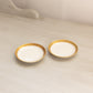 Vintage Mini Limoge France White Ceramic Dishes (Set of 2)