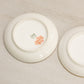 Vintage Mini Limoge France White Ceramic Dishes (Set of 2)