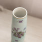 Vintage Narrow Light Blue Ceramic Vase