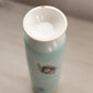 Vintage Narrow Light Blue Ceramic Vase