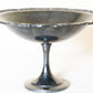 Vintage Oneida Silver Tone Compote with Floral Rim (Unpolished)