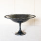 Vintage Oneida Silver Tone Compote with Floral Rim (Unpolished)