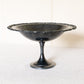 Vintage Oneida Silver Tone Compote with Floral Rim (Unpolished)