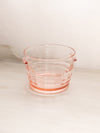 Vintage Paden City Medium Pink Glass Party Line Ice Bucket