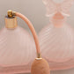 Vintage Pink Satin Dresser Set with Tray, Perfume Bottles & Jar