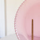 Vintage Purple Candlewick Beaded 12" Service Plate