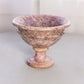 Vintage Purple Medium Alabaster Stone Compote