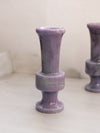Medium Purple Stone Bud Vase