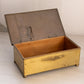 Vintage Rectangular Brass and Wood Lidded Horse Box (Made in Germany)