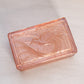Vintage Rectangular Pink Lidded Bird Dish
