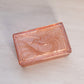 Vintage Rectangular Pink Lidded Bird Dish