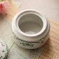 Vintage Shenango China Greens Transferware Lidded Sugar Bowl