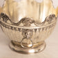 Vintage Silver Tone Bowl with Grapes & Lion Handles