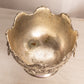 Vintage Silver Tone Bowl with Grapes & Lion Handles