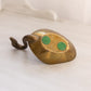 Vintage Slightly Smaller Brass Swan Dish