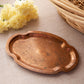 Vintage Small ASR Copper Metal Oval Tray