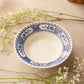 Vintage Small Blue and White Floral Transferware Bowl