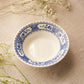 Vintage Small Blue and White Floral Transferware Bowl