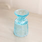 Vintage Small Blue Opalescent Fenton Paneled Daisy Toothpick Holder