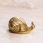 Vintage Small Brass Snail Figurine