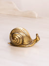 Vintage Small Brass Snail Figurine