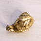 Vintage Small Brass Snail Figurine