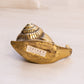 Vintage Small Brass Snail Figurine