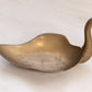 Vintage Small Brass Swan Dish