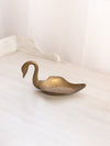 Vintage Small Brass Swan Dish