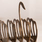 Vintage Small Brass Swan Toast Letter Holder