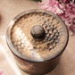Vintage Small Copper Crock Club Inc Lidded Stoneware Crock
