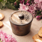 Vintage Small Copper Crock Club Inc Lidded Stoneware Crock