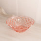 Vintage Small Imperial Diamond Block Pink Glass Bowl