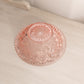 Vintage Small Imperial Diamond Block Pink Glass Bowl