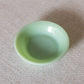 Vintage Small Jadeite Green Glass Fire-King Dish