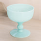Vintage Small Light Blue Pedestal Glass or Dessert Dish