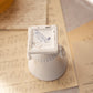 Vintage Small White Narrow Napco Ceramic Urn Vase
