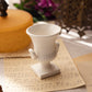 Vintage Small White Narrow Napco Ceramic Urn Vase